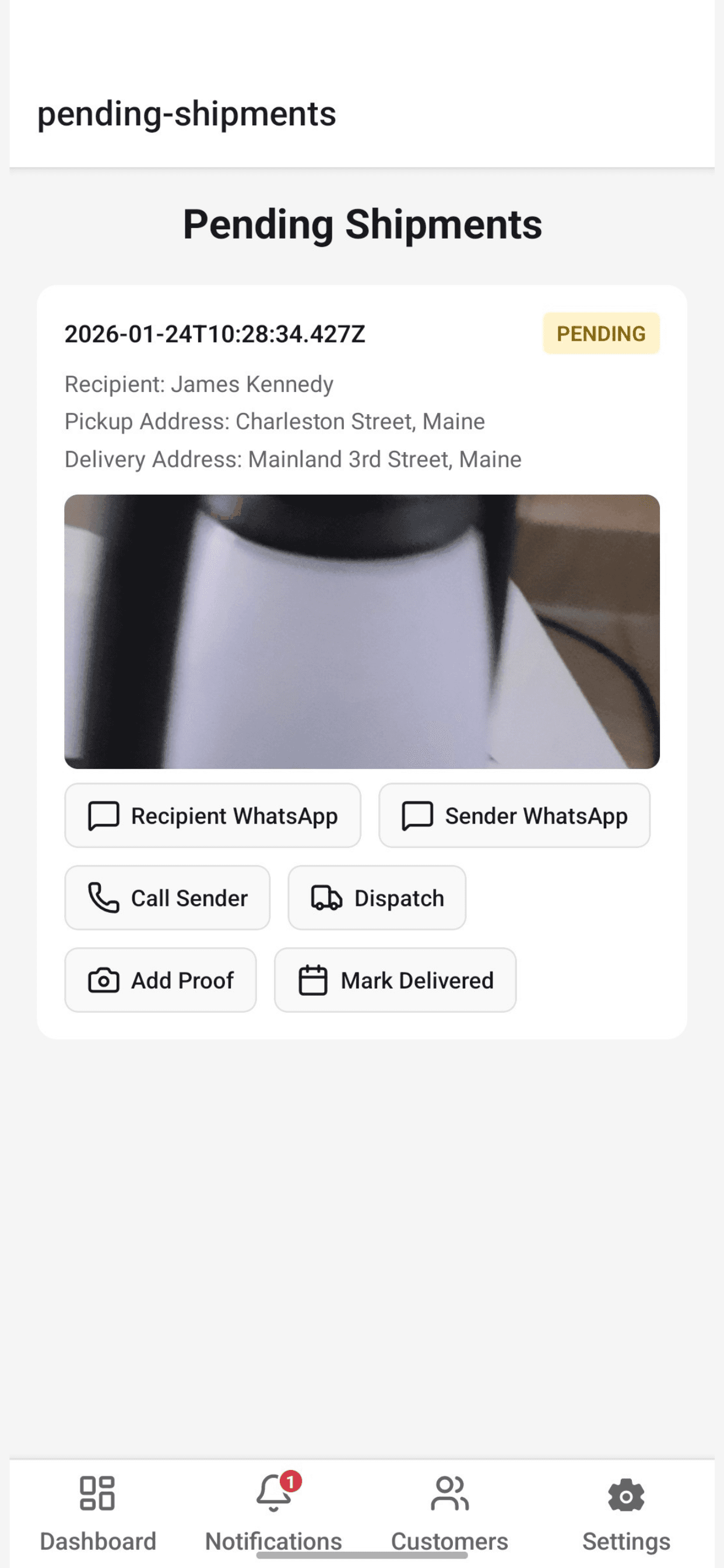 DBSE mobile app screenshot 5