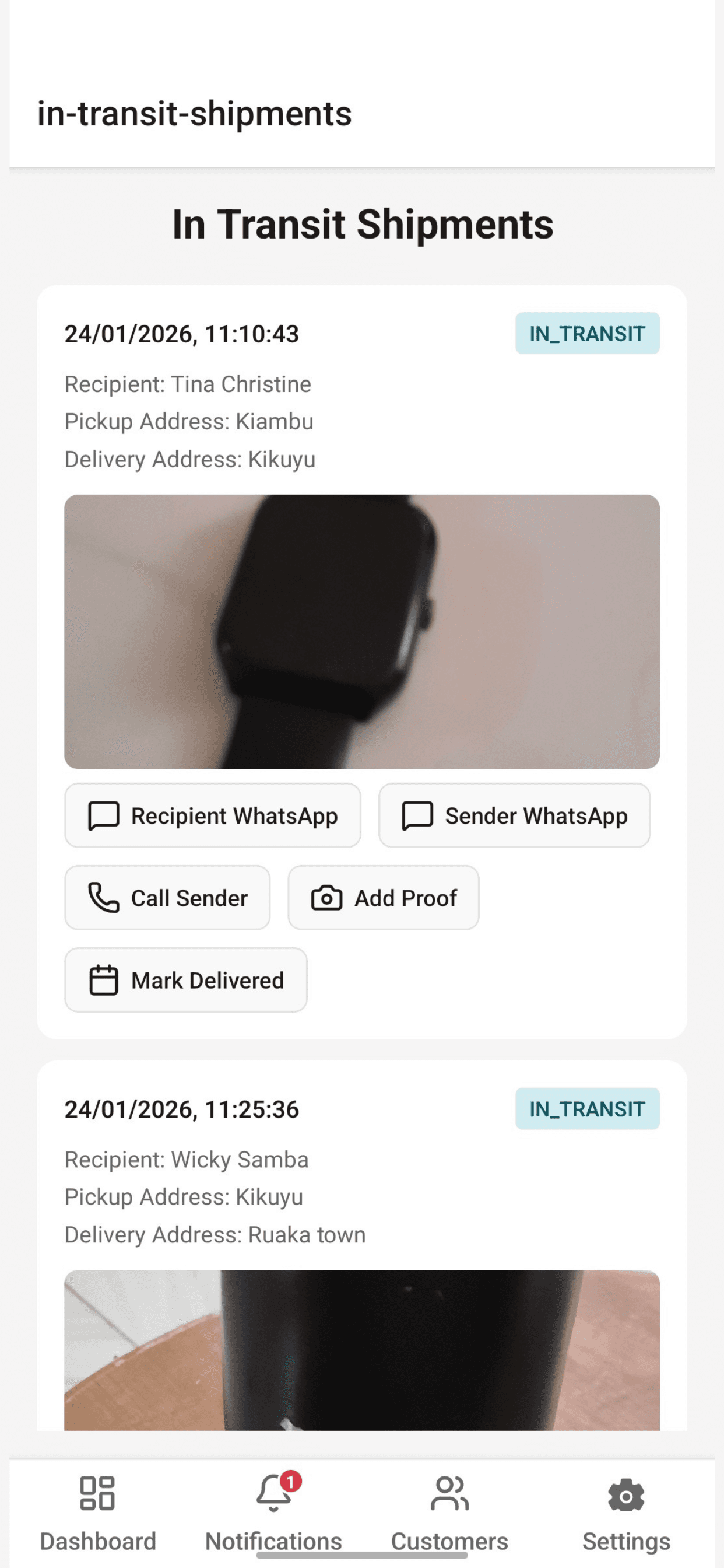 DBSE mobile app screenshot 6